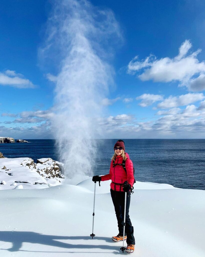 The spout in winter carolyn murray