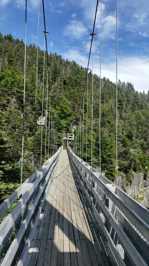 LaManche Suspension Bridge