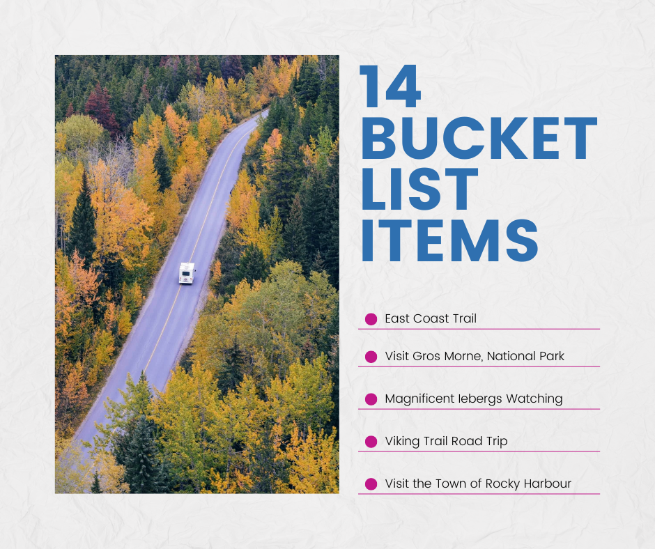 14 Bucket List Items