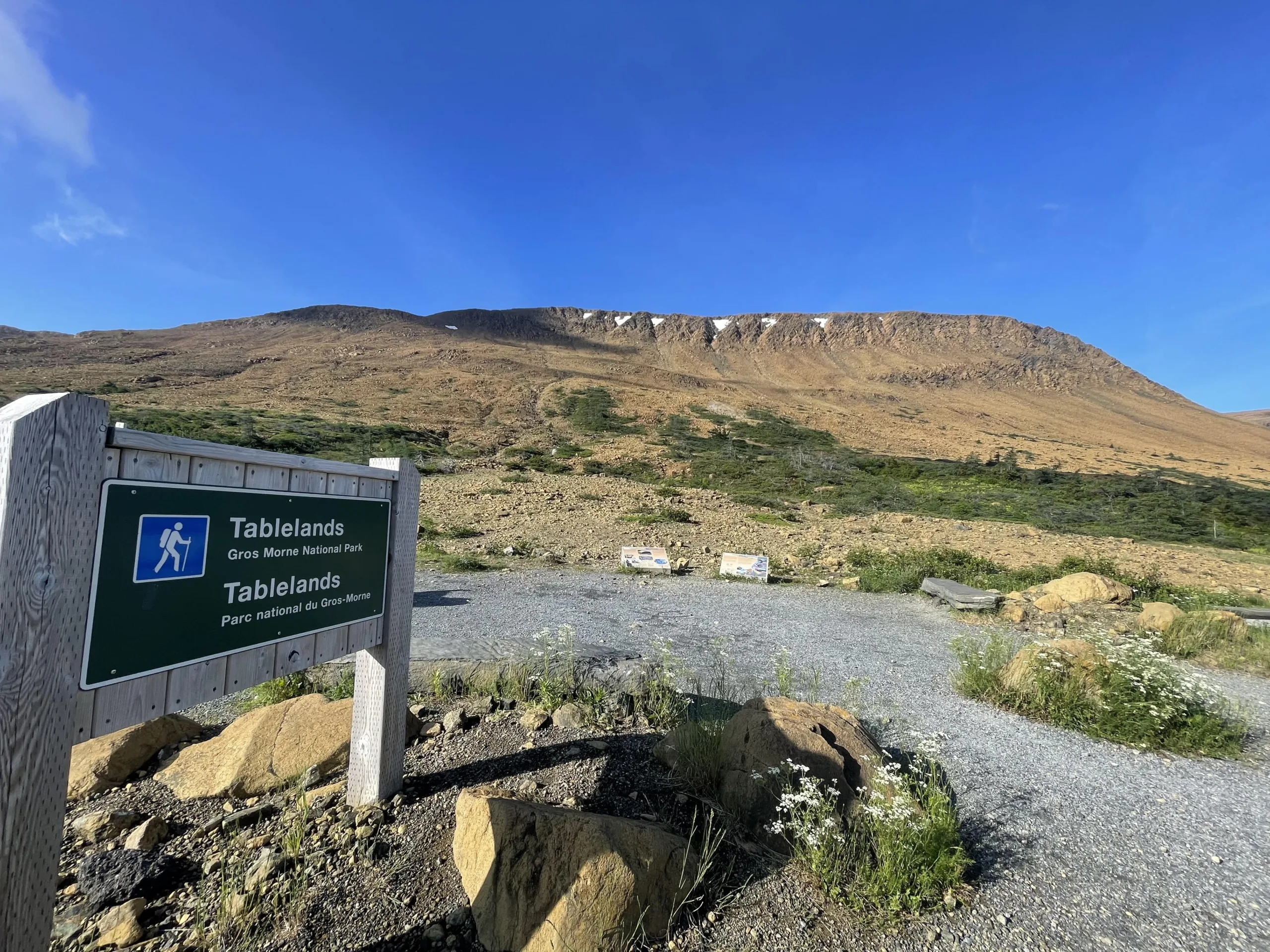 Hiking On The Beautiful Tablelands Trail In Gros Morne