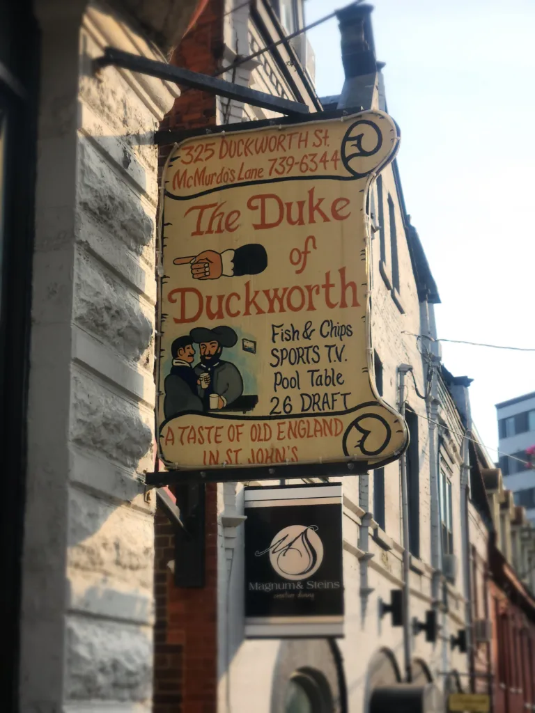 The Duke of Duckworth.