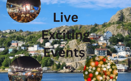 Experience The best live exciting events in St. John's